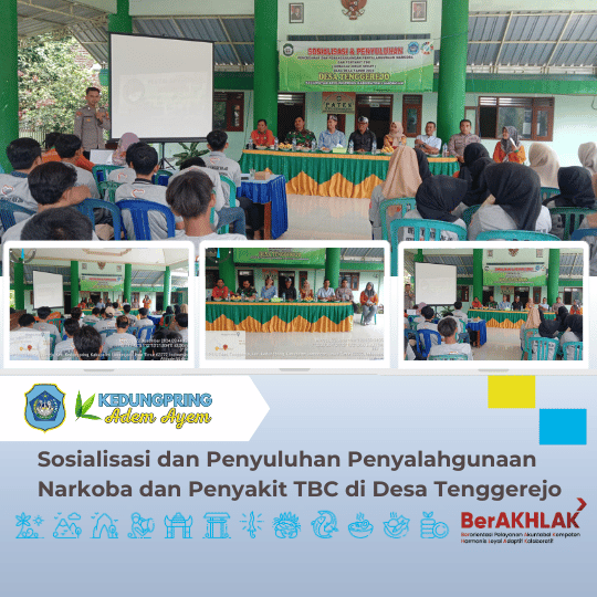Sosialisasi dan Penyuluhan Penyalahgunaan Narkoba dan Penyakit TBC di Desa Tenggerejo