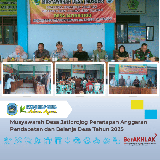 Musyawarah Desa Jatidrojog Penetapan Anggaran Pendapatan dan Belanja Desa Tahun 2025