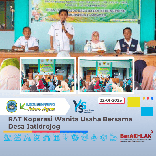 RAT Koperasi Wanita Usaha Bersama Desa Jatidrojog