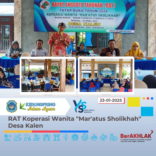 RAT Koperasi Wanita "Mar'atus Sholikhah" Desa Kalen
