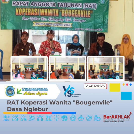 RAT Koperasi Wanita "Bougenvile" Desa Nglebur
