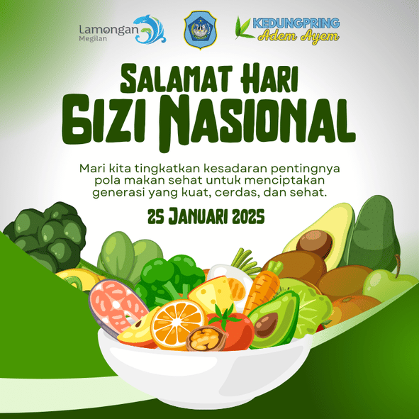 Selamat Hari Gizi Nasional Tahun 2025