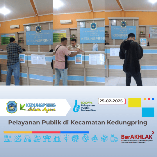 Pelayanan Publik di Kecamatan Kedungpring