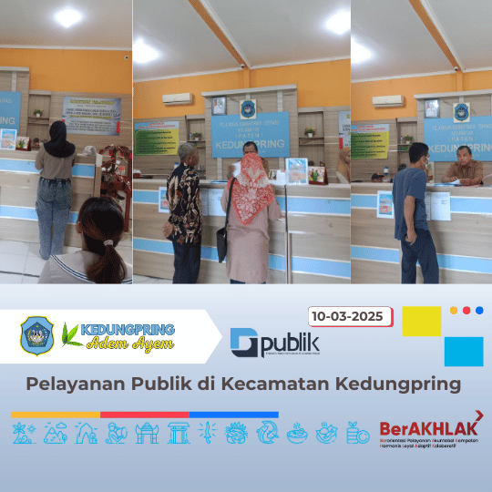 Pelayanan Publik di Kecamatan Kedungpring