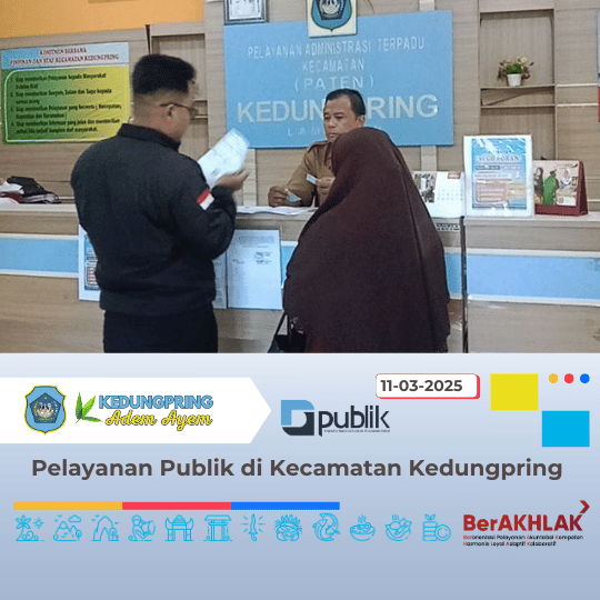 Pelayanan Publik di Kecamatan Kedungpring