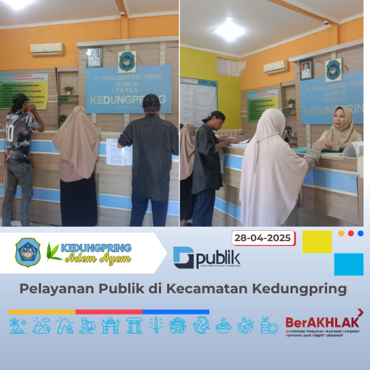 Pelayanan Publik di Kecamatan Kedungpring