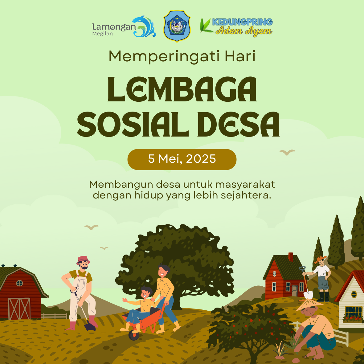 HARI LEMBAGA SOSIAL DESA (LSD)