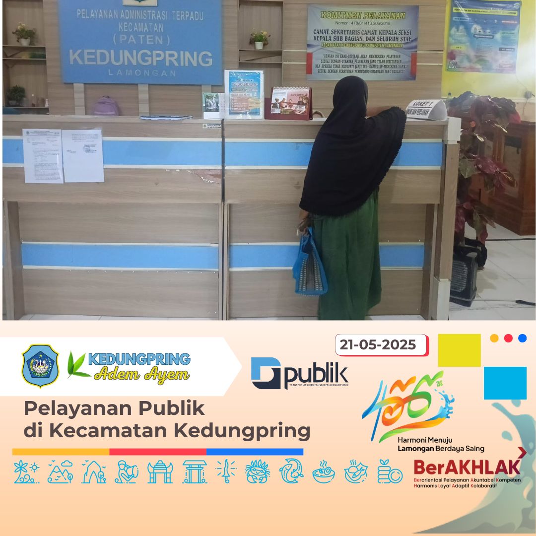 Pelayanan Publik di Kecamatan Kedungpring