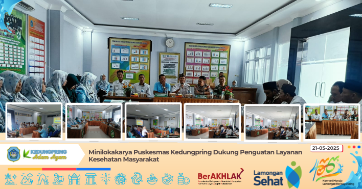 Minilokakarya Puskesmas Kedungpring Dukung Penguatan Layanan Kesehatan Masyarakat