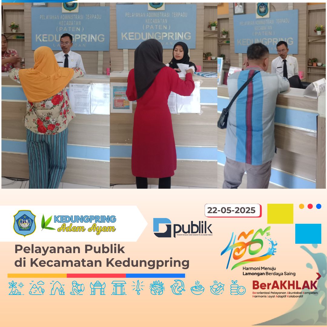 Pelayanan Publik di Kecamatan Kedungpring