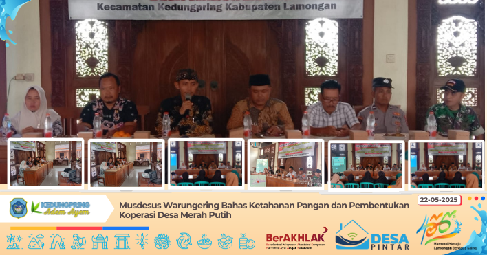 Musdesus Warungering Bahas Ketahanan Pangan dan Pembentukan Koperasi Desa Merah Putih
