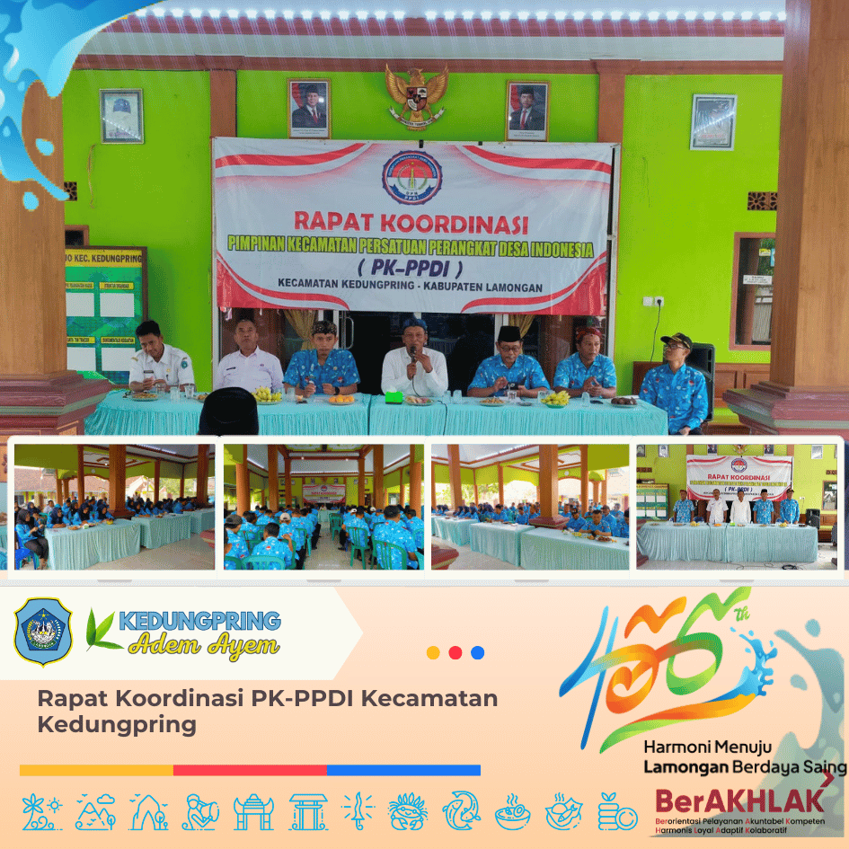 Rapat Koordinasi PK-PPDI Kecamatan Kedungpring