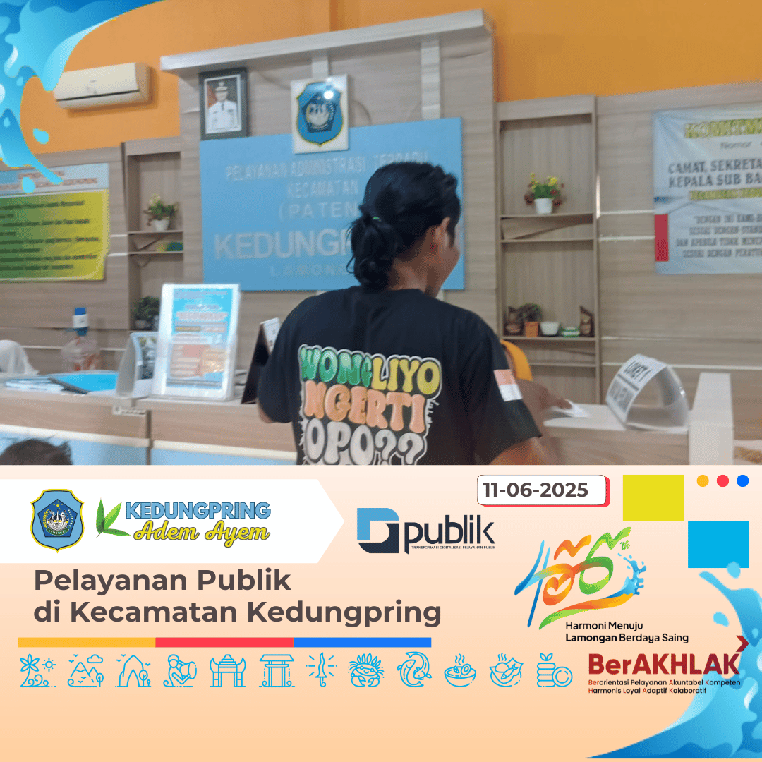 Pelayanan Publik di Kecamatan Kedungpring