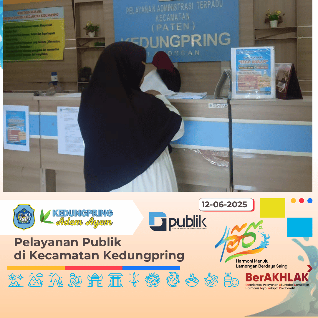 Pelayanan Publik di Kecamatan Kedungpring
