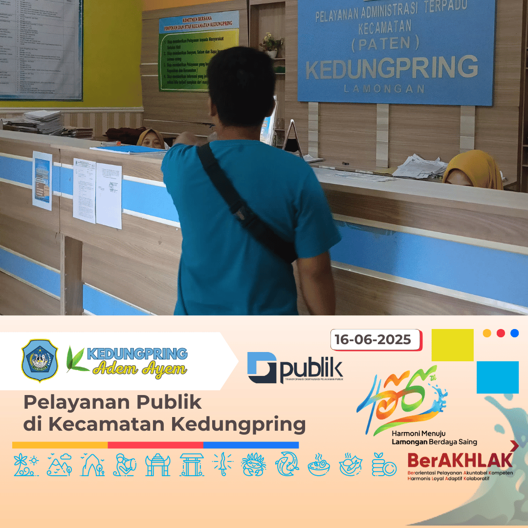 Pelayanan Publik di Kecamatan Kedungpring