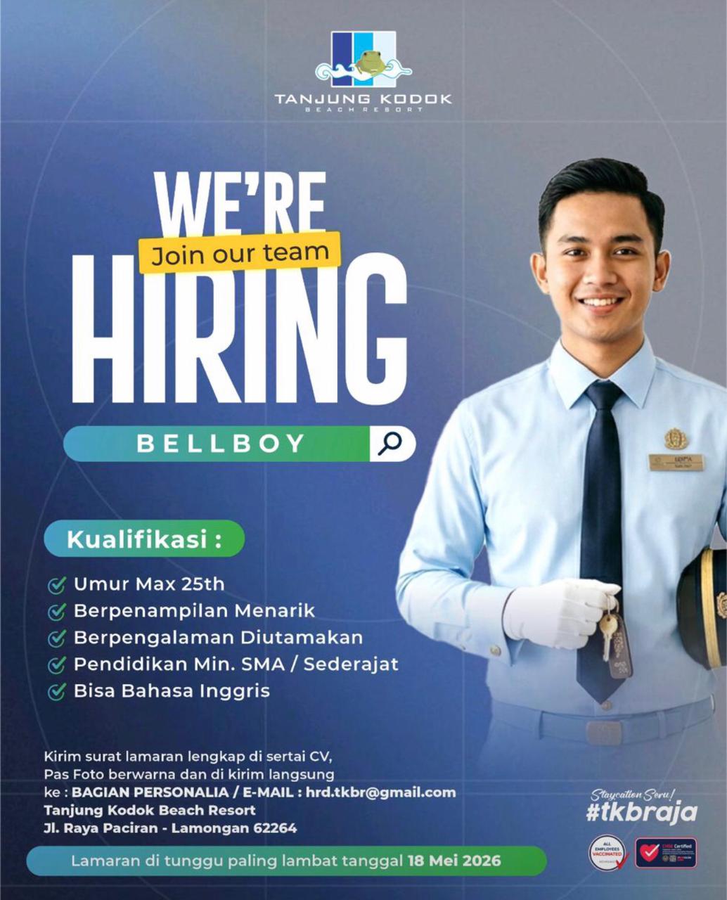 Foto: We Are Hiring Tanjung Kodok
