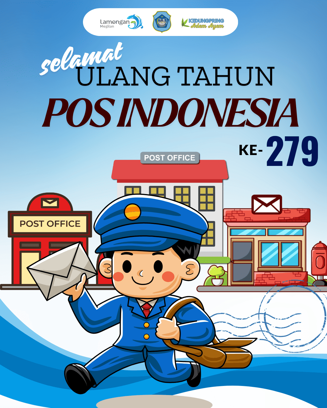 Foto: Selamat Ulang Tahun Pos Indonesia!