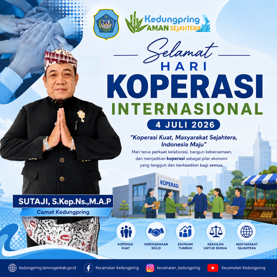 Selamat Hari Koperasi Internasional