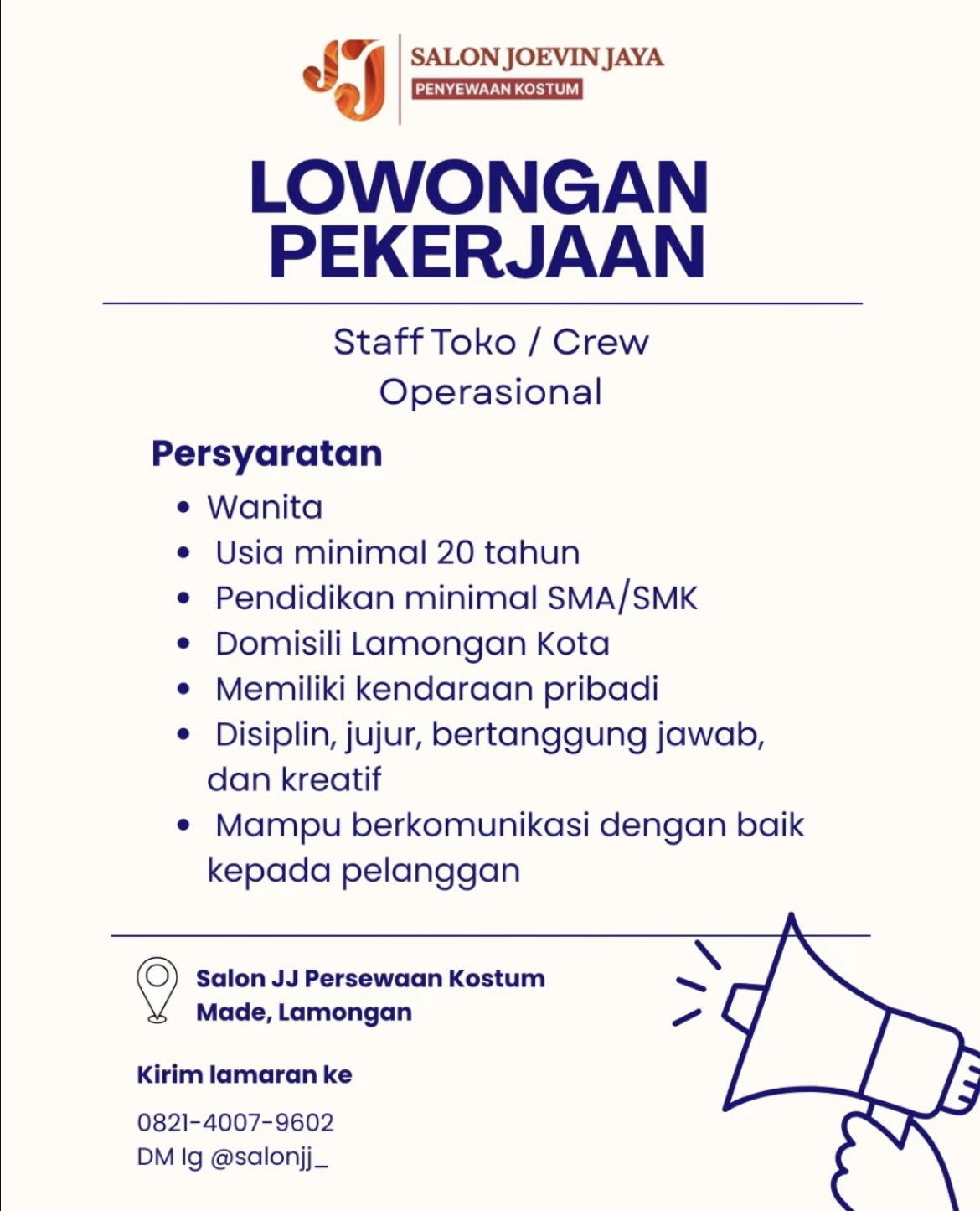 Foto: Salon Joevin Jaya