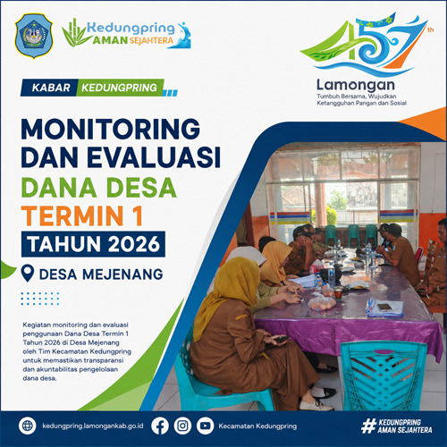 Foto: Monitoring dan Evaluasi Dana Desa Termin I Tahun 2026 di Desa Majenang