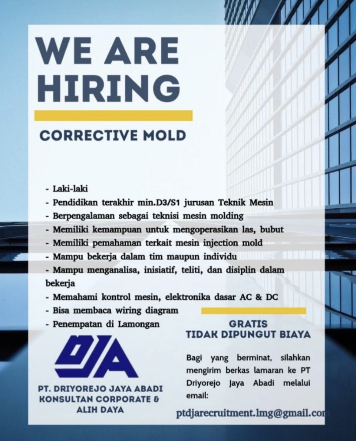 Foto: PT Dritorejo Jaya Abadi