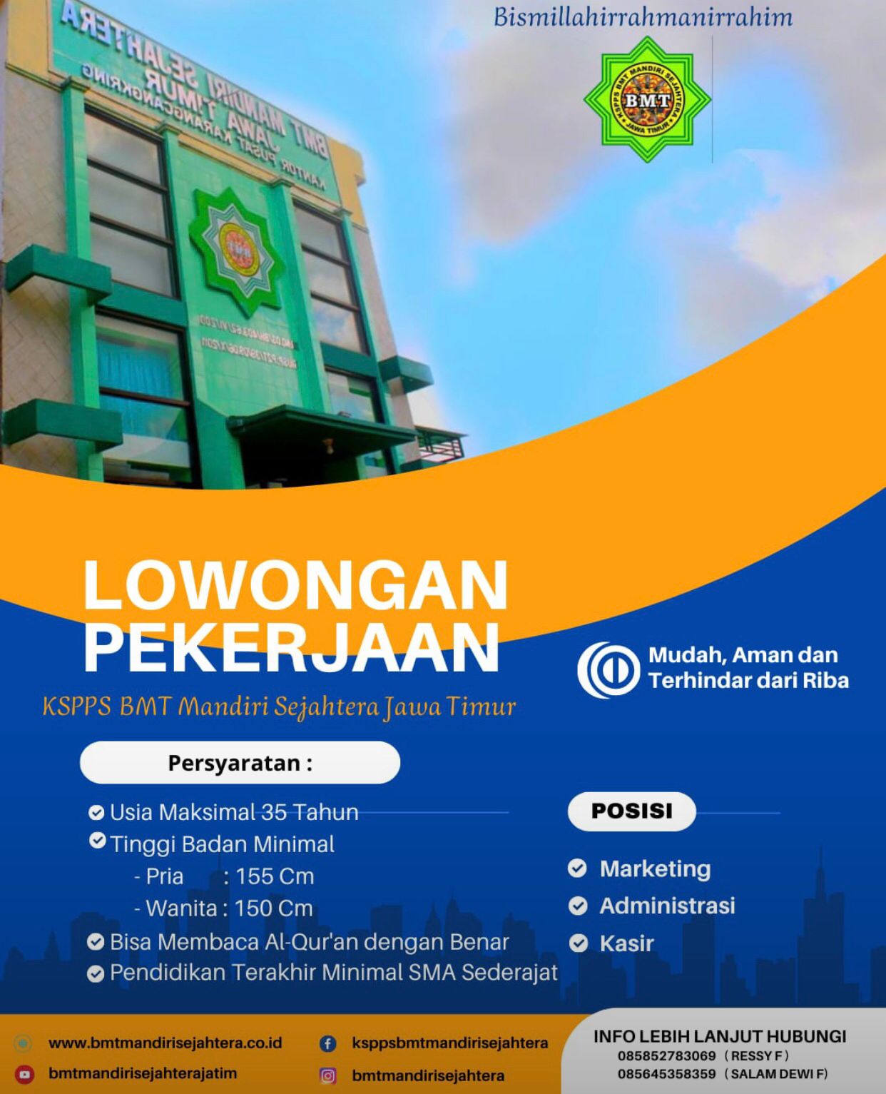 Foto: KSPPS BMT Mandiri Sejahtera Jawa Timur