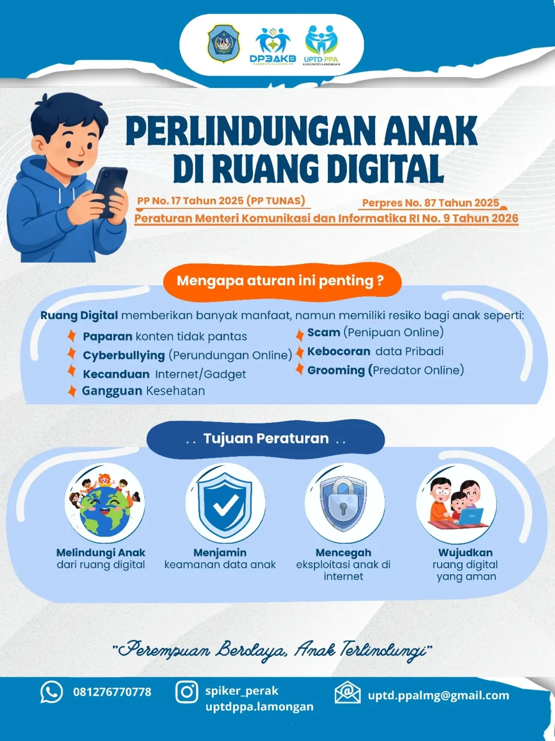 Foto: Perlindungan Anak di Ruang Digital