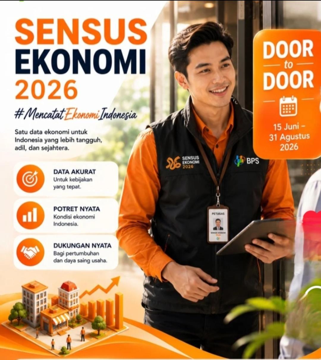 Foto: Sensus Ekonomi 2026 Door To Door