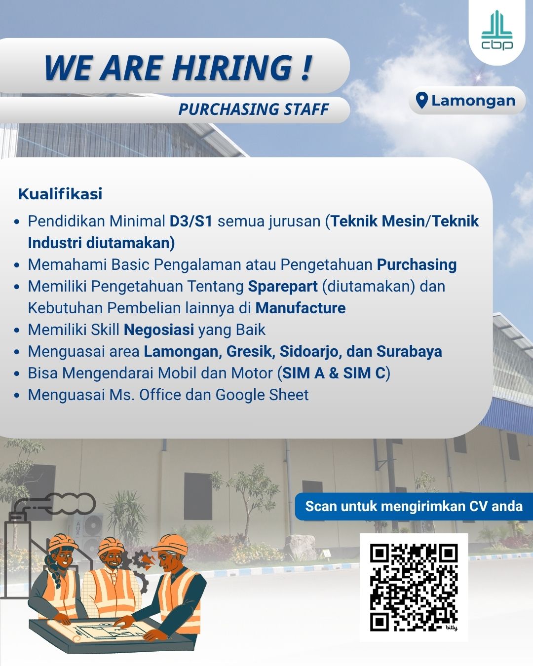 Foto: Loker PT. Cahaya Bintang Plastindo