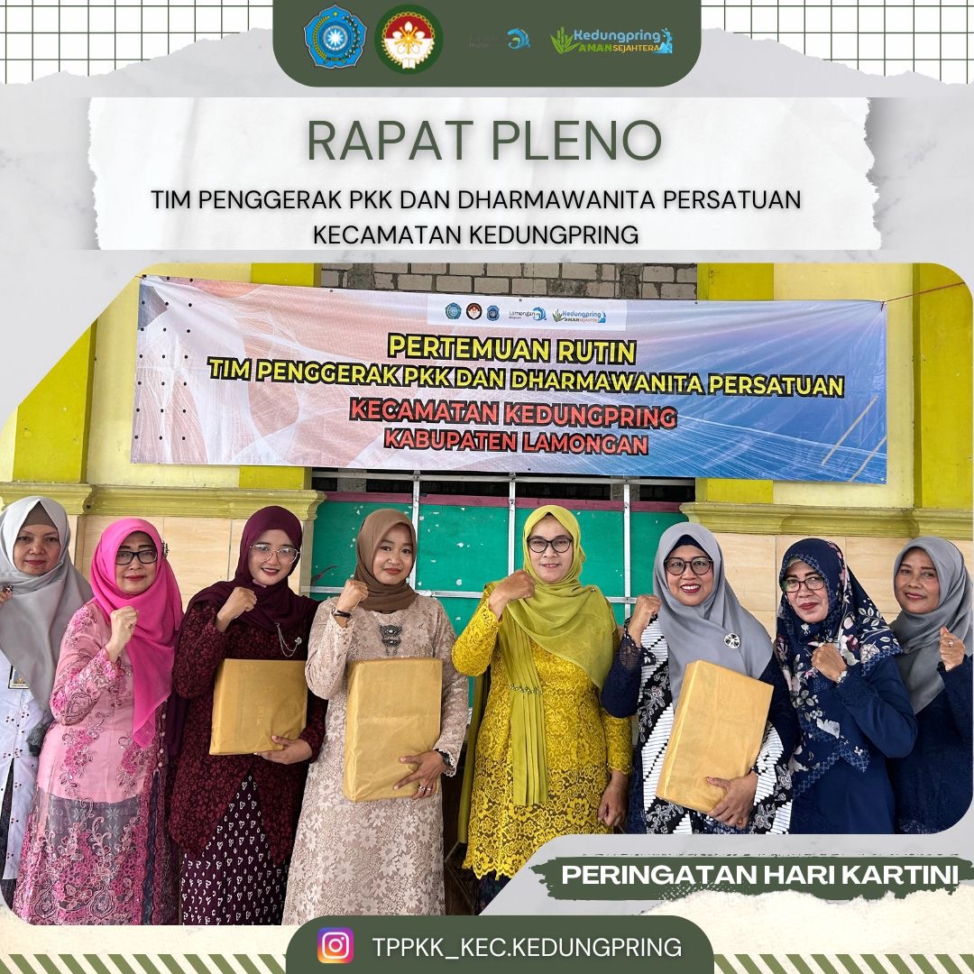 Foto: PERTEMUAN RUTIN PKK KEDUNGPRING SEKALIGUS MEMPERINGATI HARI KARTINI