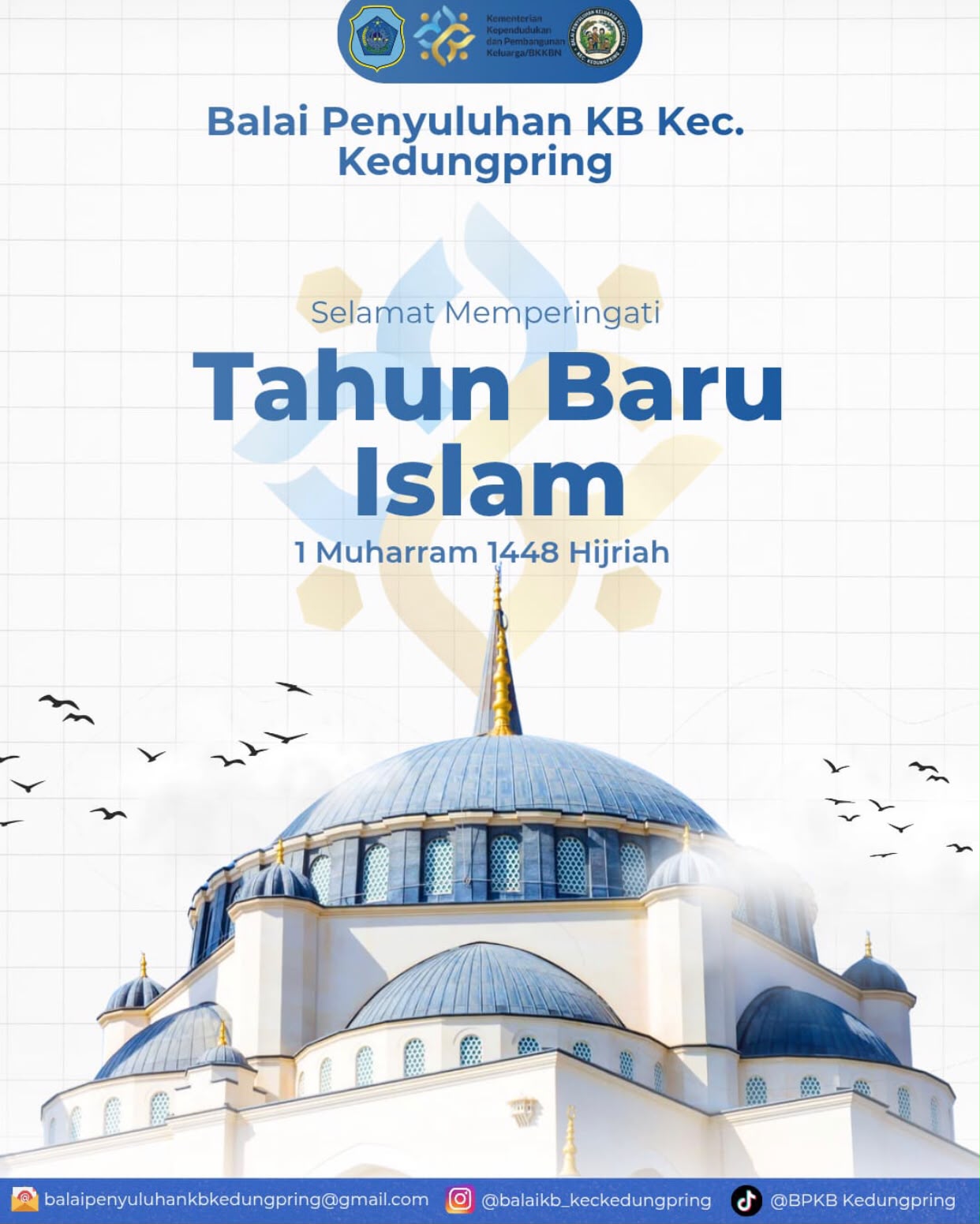 Foto: Selamat Tahun Baru Islam 1 Muharram 1448 H dari Balai Penyuluh KB Kec. Kedungpring