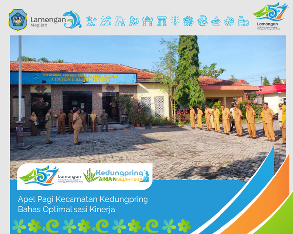 Foto: Apel Pagi Kecamatan Kedungpring Bahas Optimalisasi Kinerja