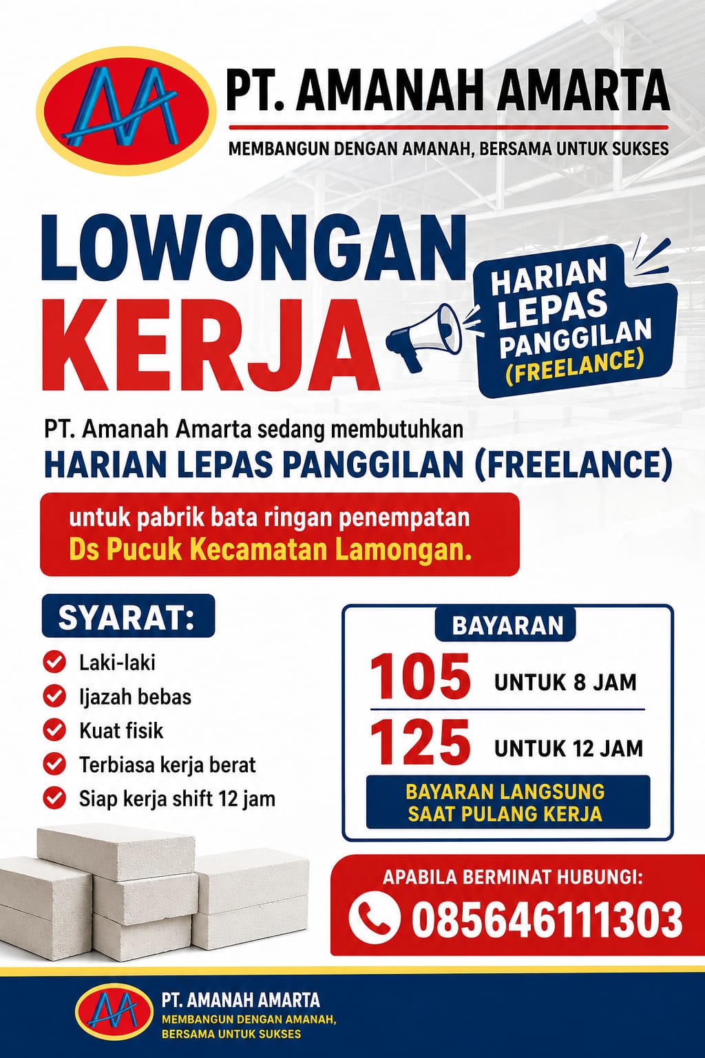 Foto: PT. AMANAH AMARTA