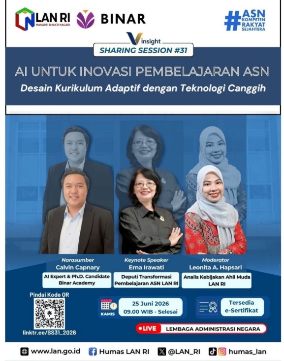 Foto: AI Untuk Inovasi Pembelajaran ASN: Desain Kurikulum Adaptif dengan Teknologi Canggih