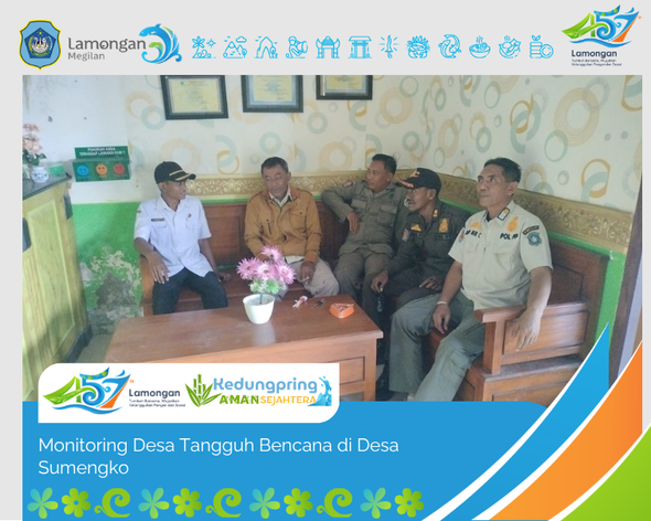 Foto: Monitoring Desa Tangguh Bencana di Desa Sumengko