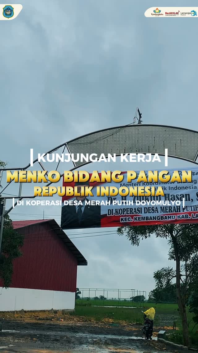 Foto: KUNKER MENKO BIDANG PANGAN REPUBLIK INDONESIA DI KDMP DOYOMULYO