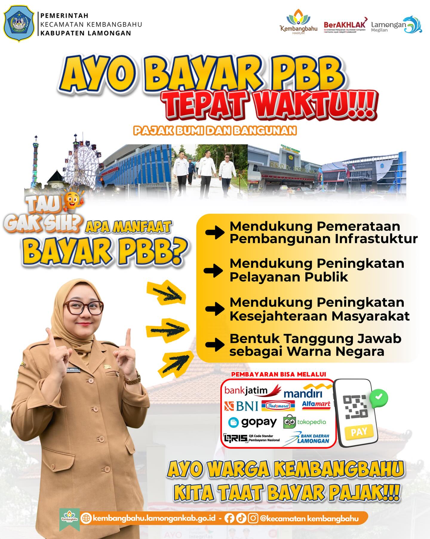Foto: AYO BAYAR PBB TEPAT WAKTU!!!