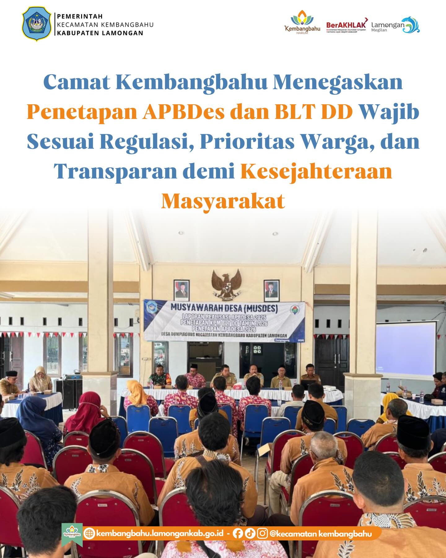 Foto: Musyawarah Desa Dumpiagung