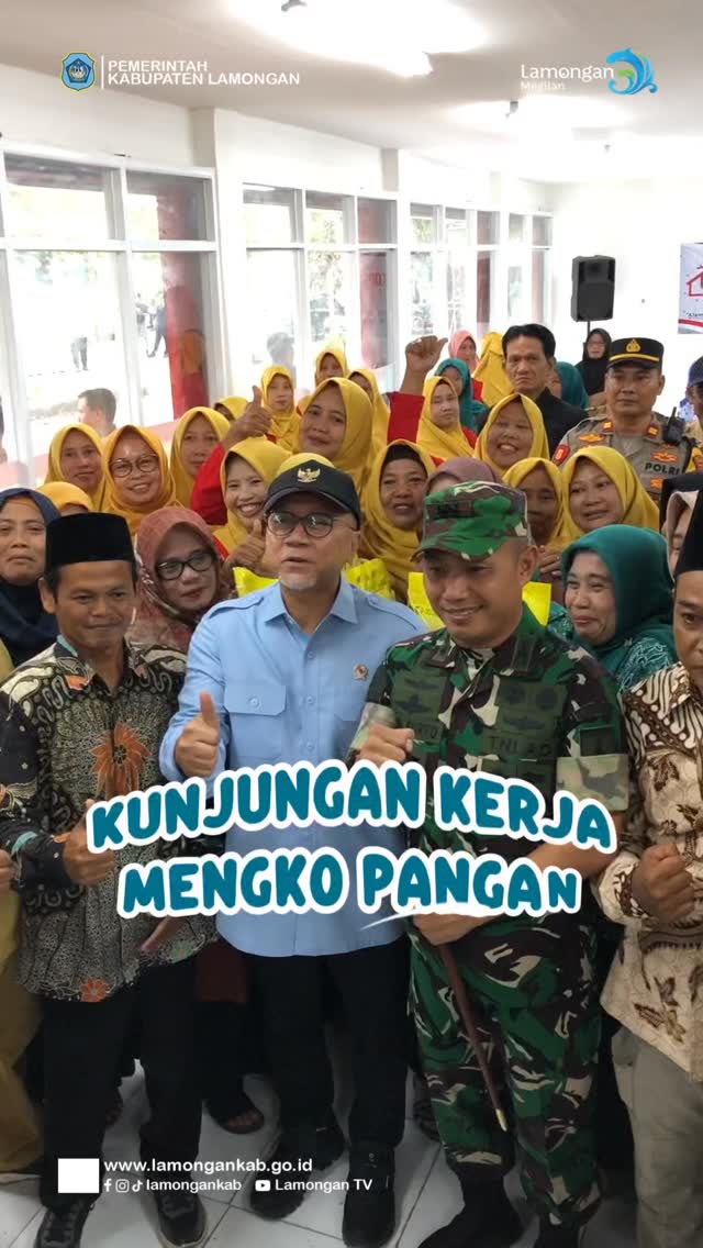 Foto: KUNJUNGAN KERJA MENKO PANGAN DI DESA DOYOMULYO