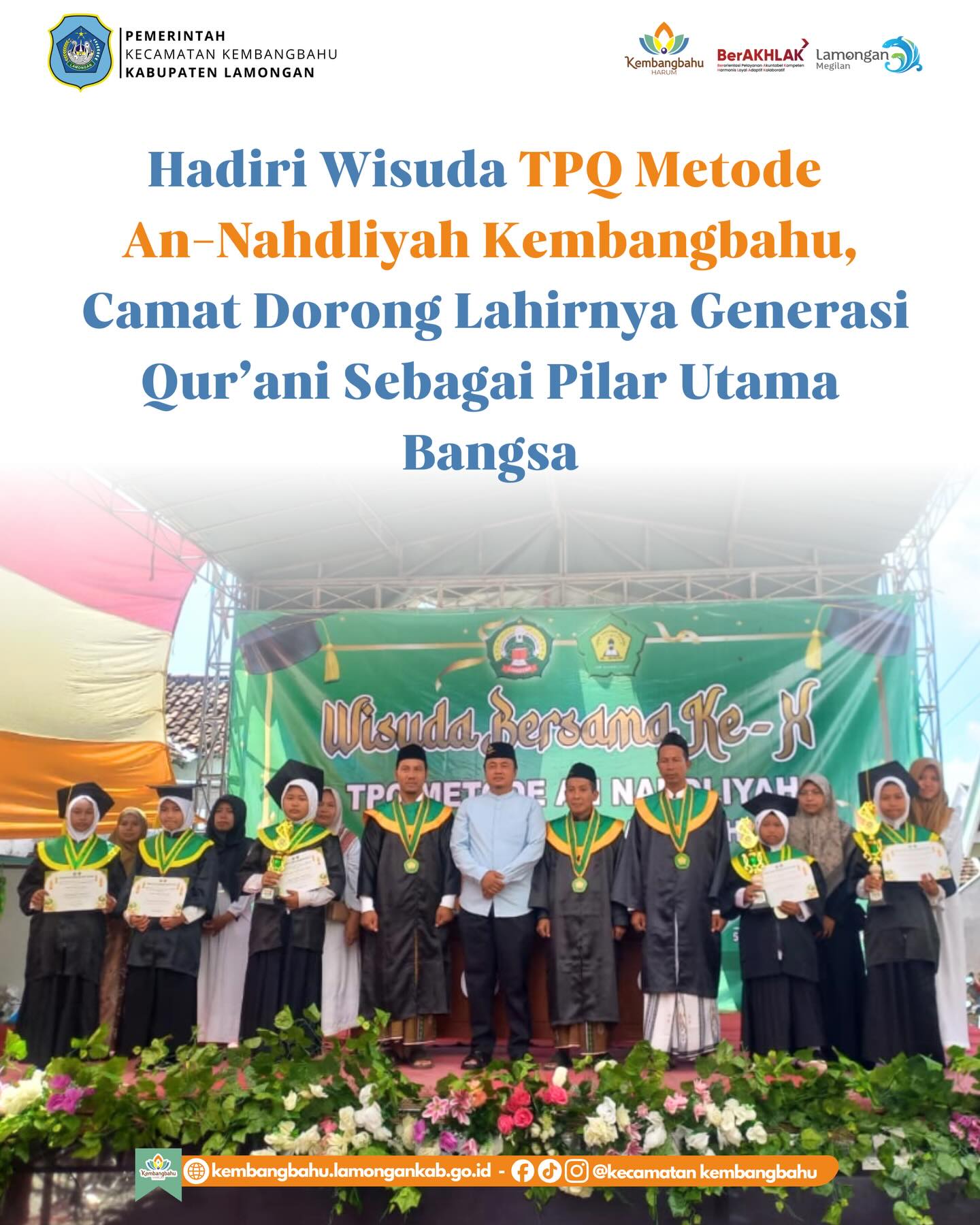 Foto: WISUDA TPQ METODE AN-NAHDLIYAH KEMBANGBAHU