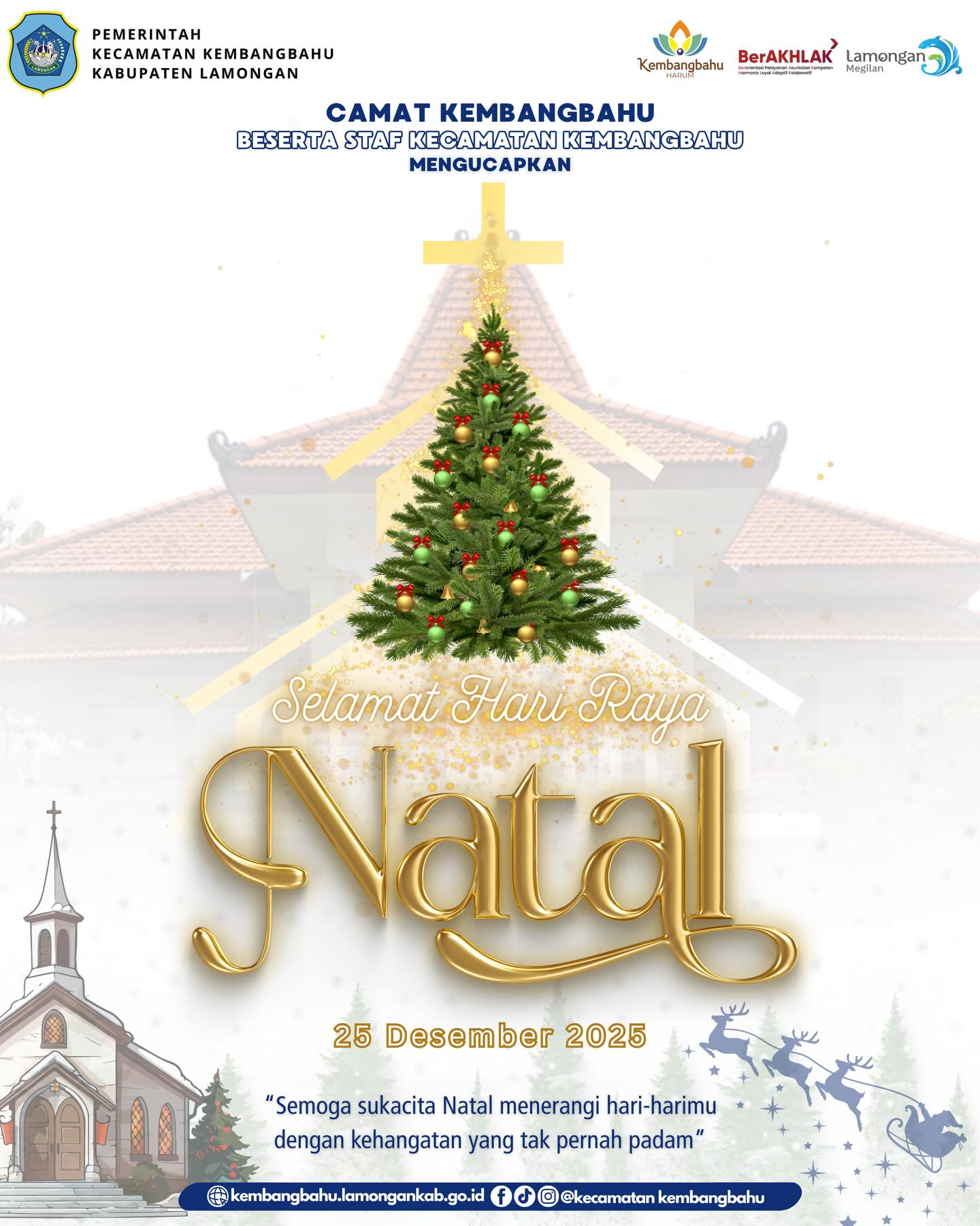 Foto: SELAMAT NATAL TAHUN 2025