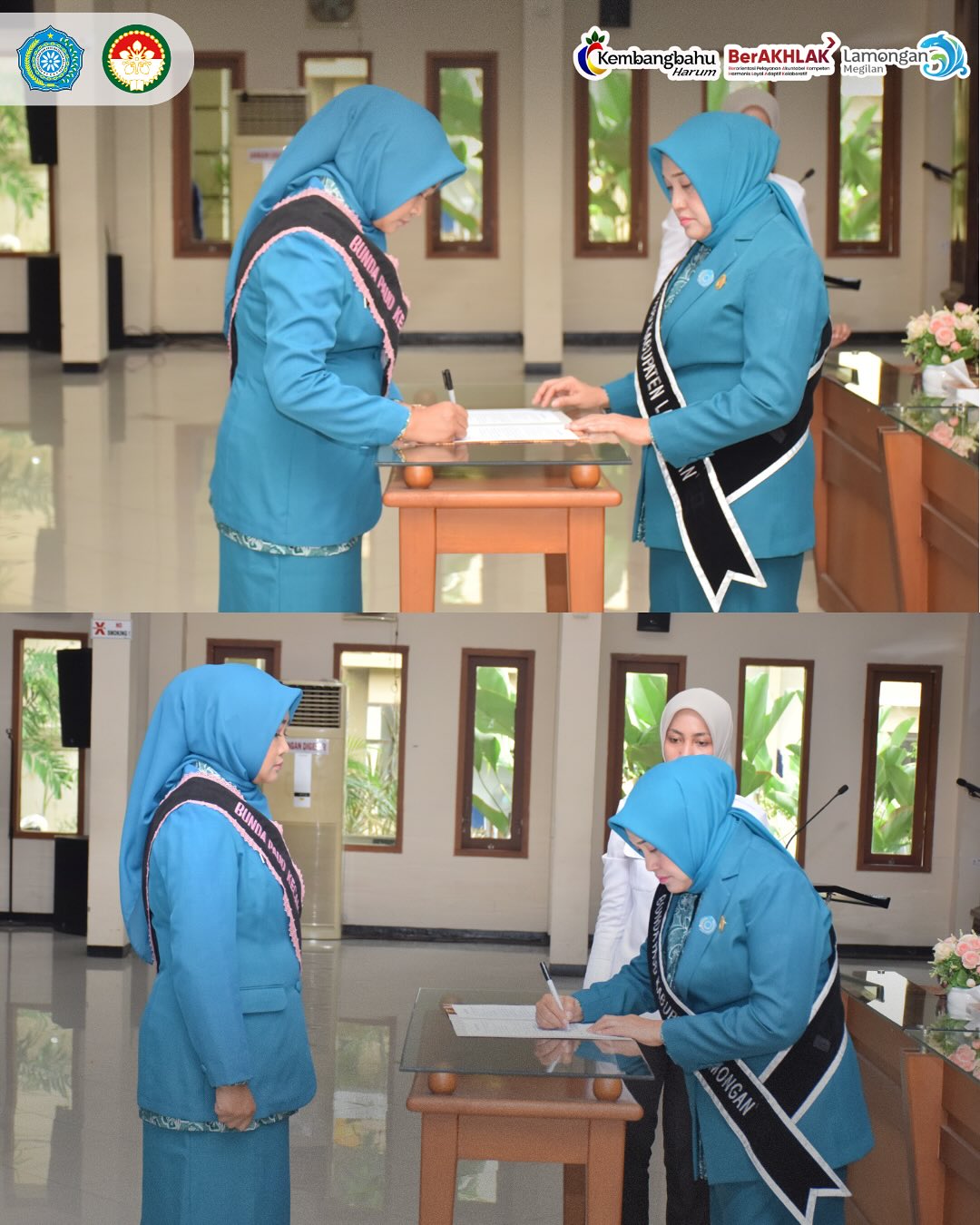 Foto: Pengukuhan Bunda Paud Kecamatan kembangbahu