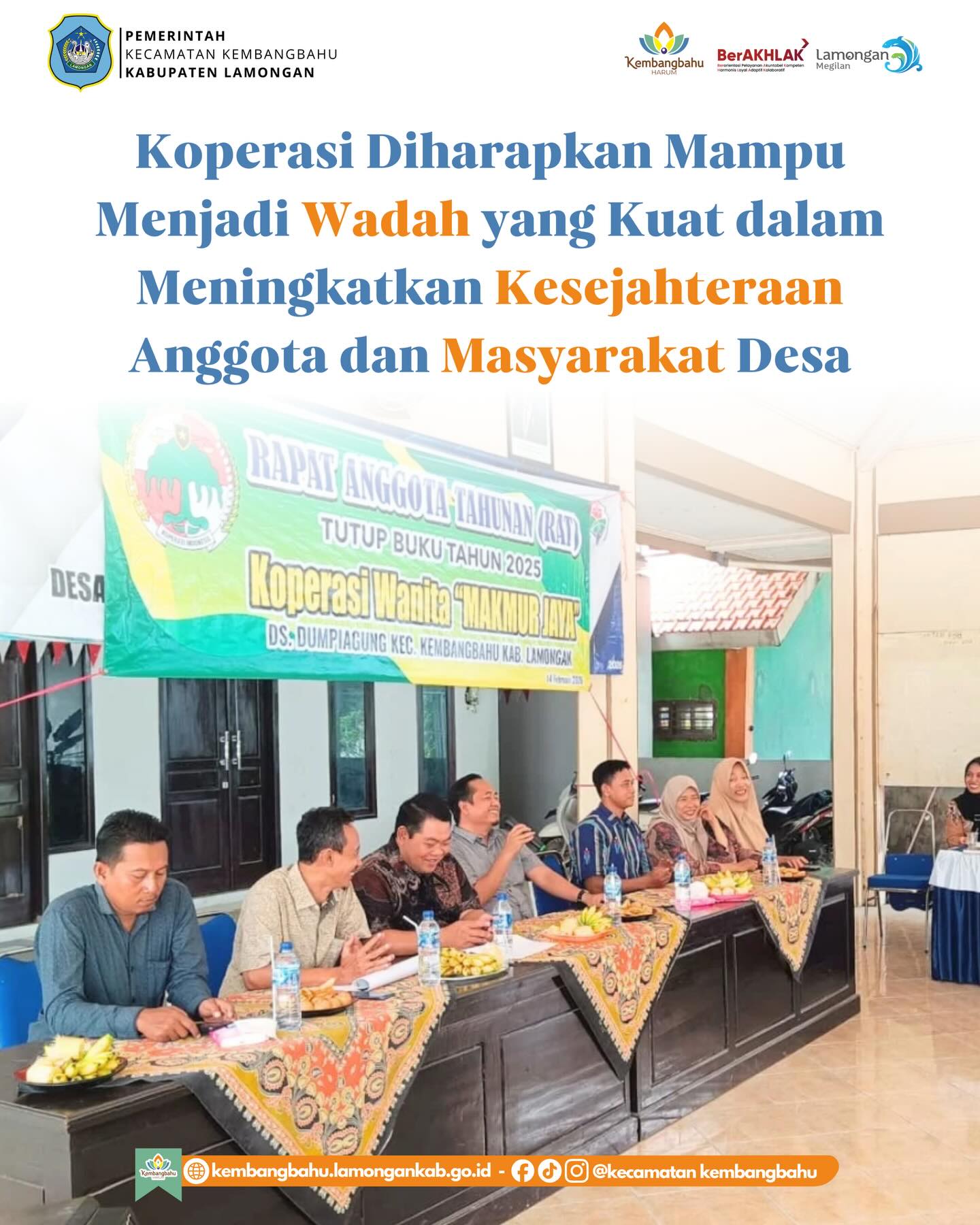 Foto: RAT Kopwan Makmur Jaya Desa Dumpiagung