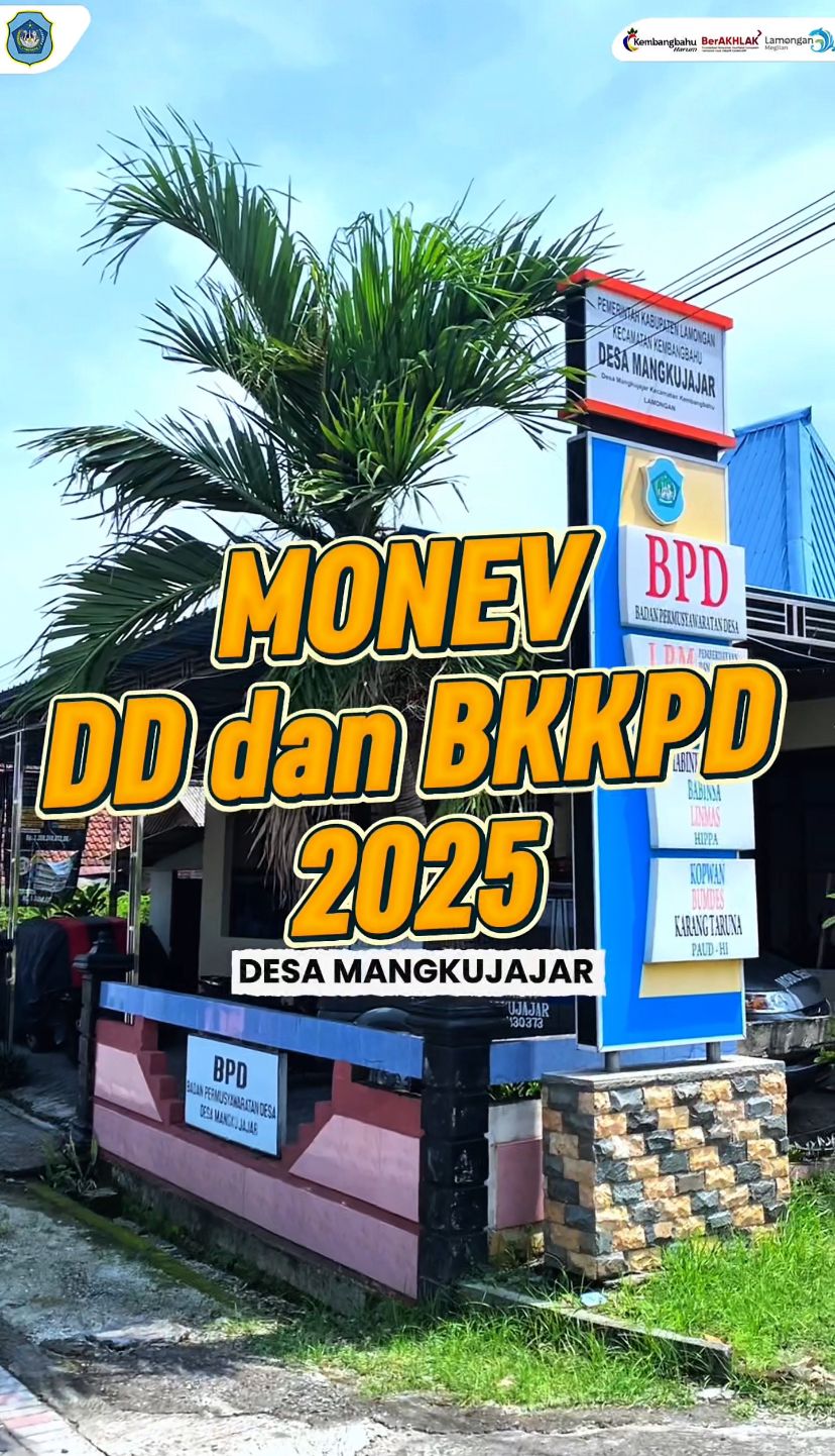 Foto: MONITORING DAN EVALUASI DANA DESA MANGKUJAJAR