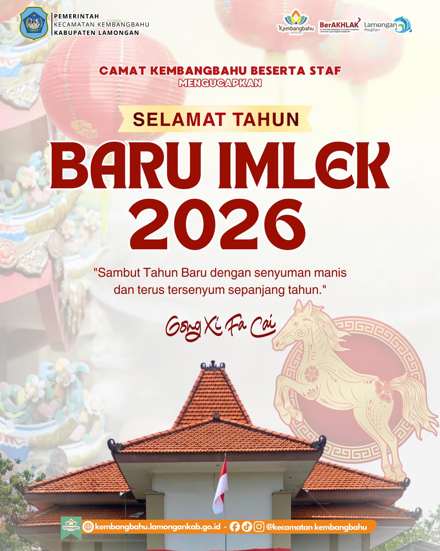 Foto: Selamat Tahun Baru Imlek 2026