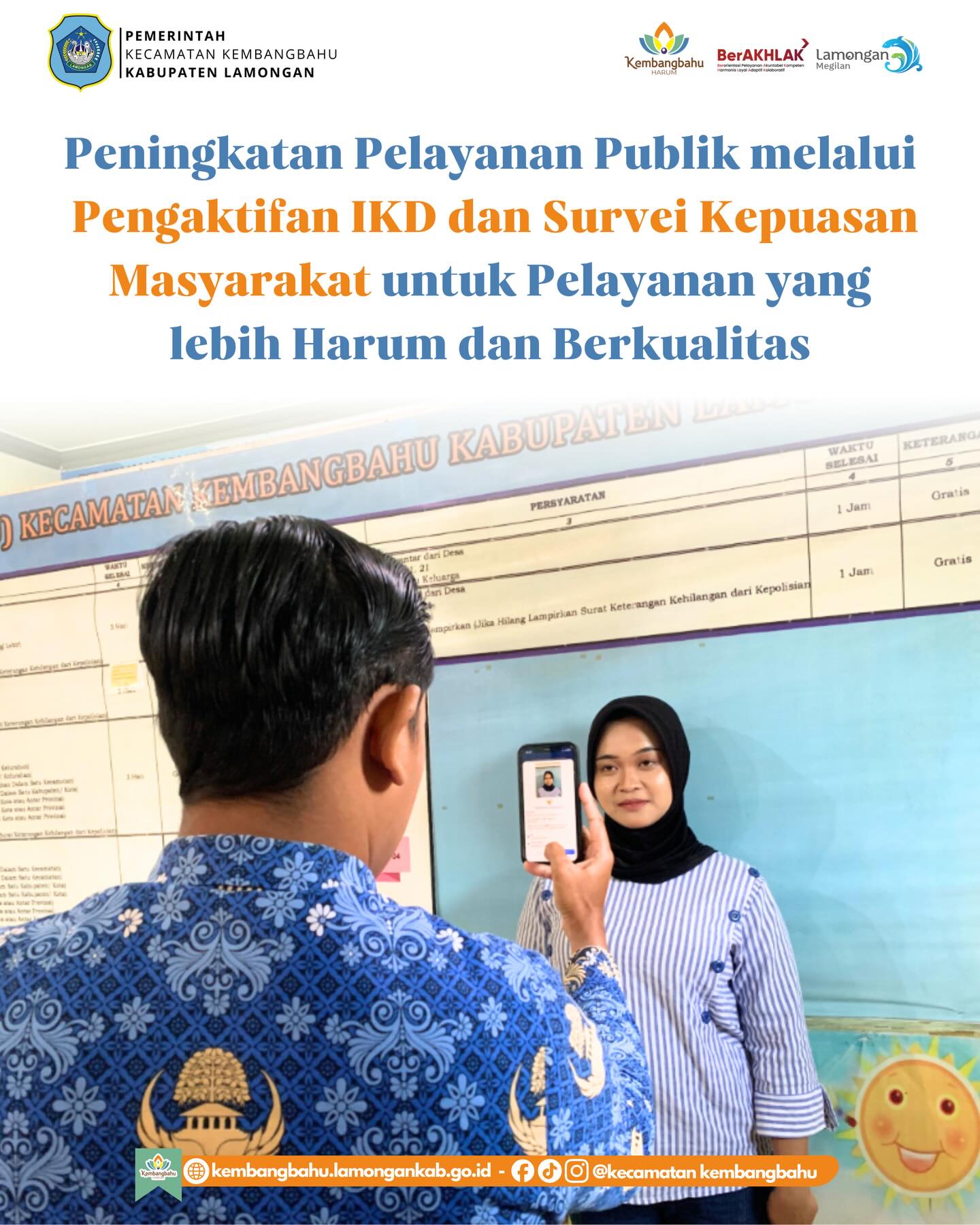 Foto: PENINGKATAN PELAYANAN PUBLIK