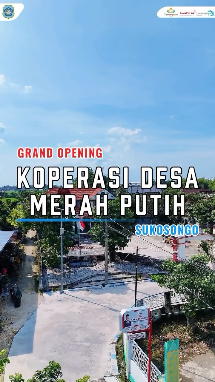 Foto: GRAND OPENING GERAI KDMP SUKOSONGO