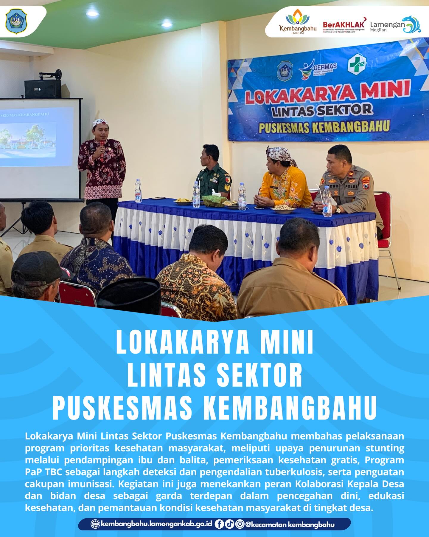 Foto: LOKAKARYA MINI PUSKESMAS KEMBANGBAHU