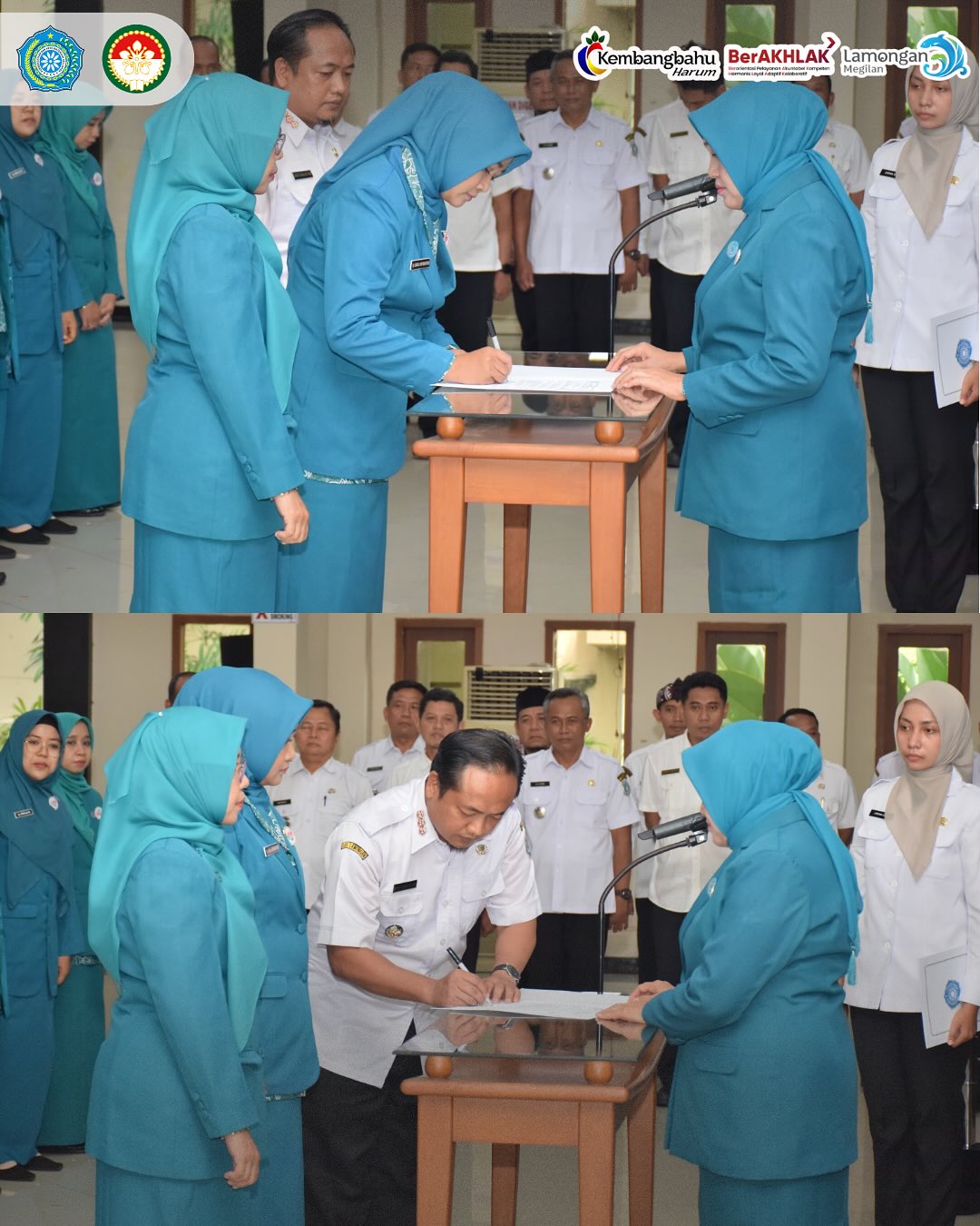 Foto: Pelantikan dan Serah Terima Jabatan Ketua TP PKK Kecamatan Kembangbahu