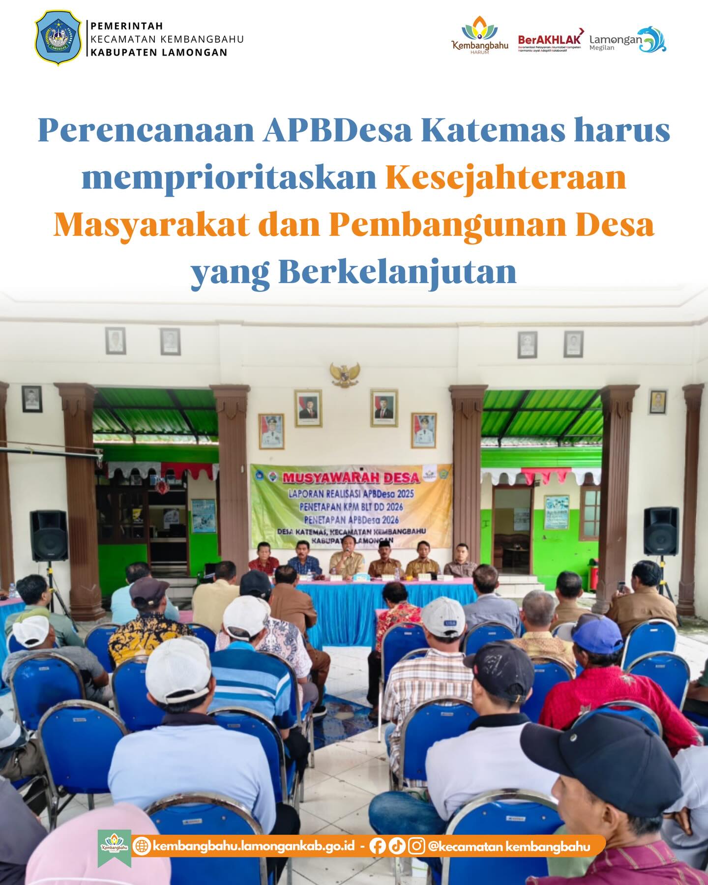 Foto: Musyawarah Desa Katemas